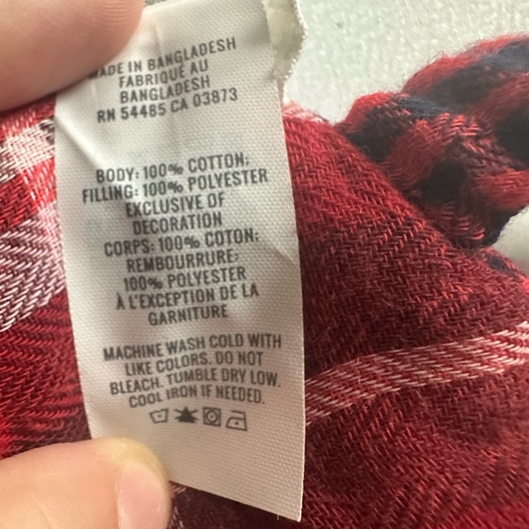 Aerie Buffalo Check and Star Flannel Sleep Eye Mask - NWT - Picture 5 of 5